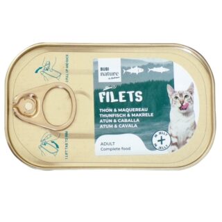 Bubi Nature Filets de Atún y Caballa en Gelatina 85g