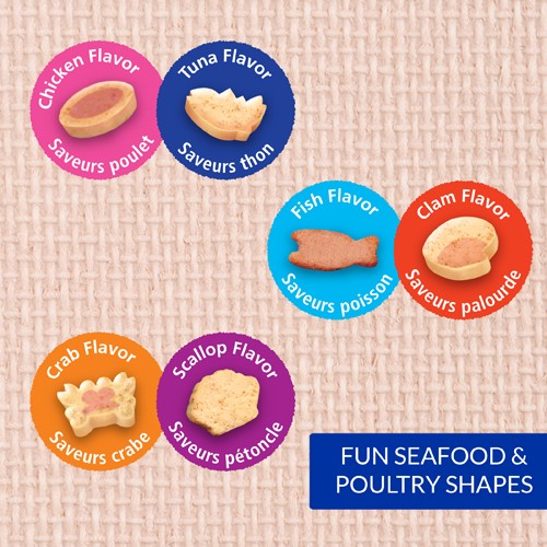 INABA Juicy Bites Snack de Pescado y Almejas para Gatos - Imagen 2