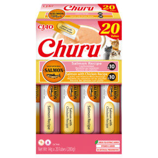 Churu Variedades Salmón y Pollo para Gatos