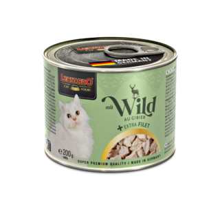 Leonardo Latas de Venado + Extra Filet para Gatos
