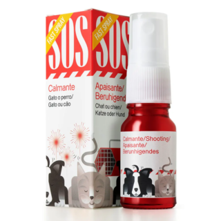 SOS Spray Calmante Natural para Perros y Gatos 10ml